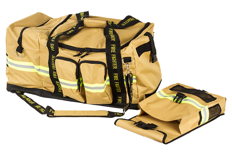 Gold Fireflex® Gear Bag GCS Firefighters Merchandise